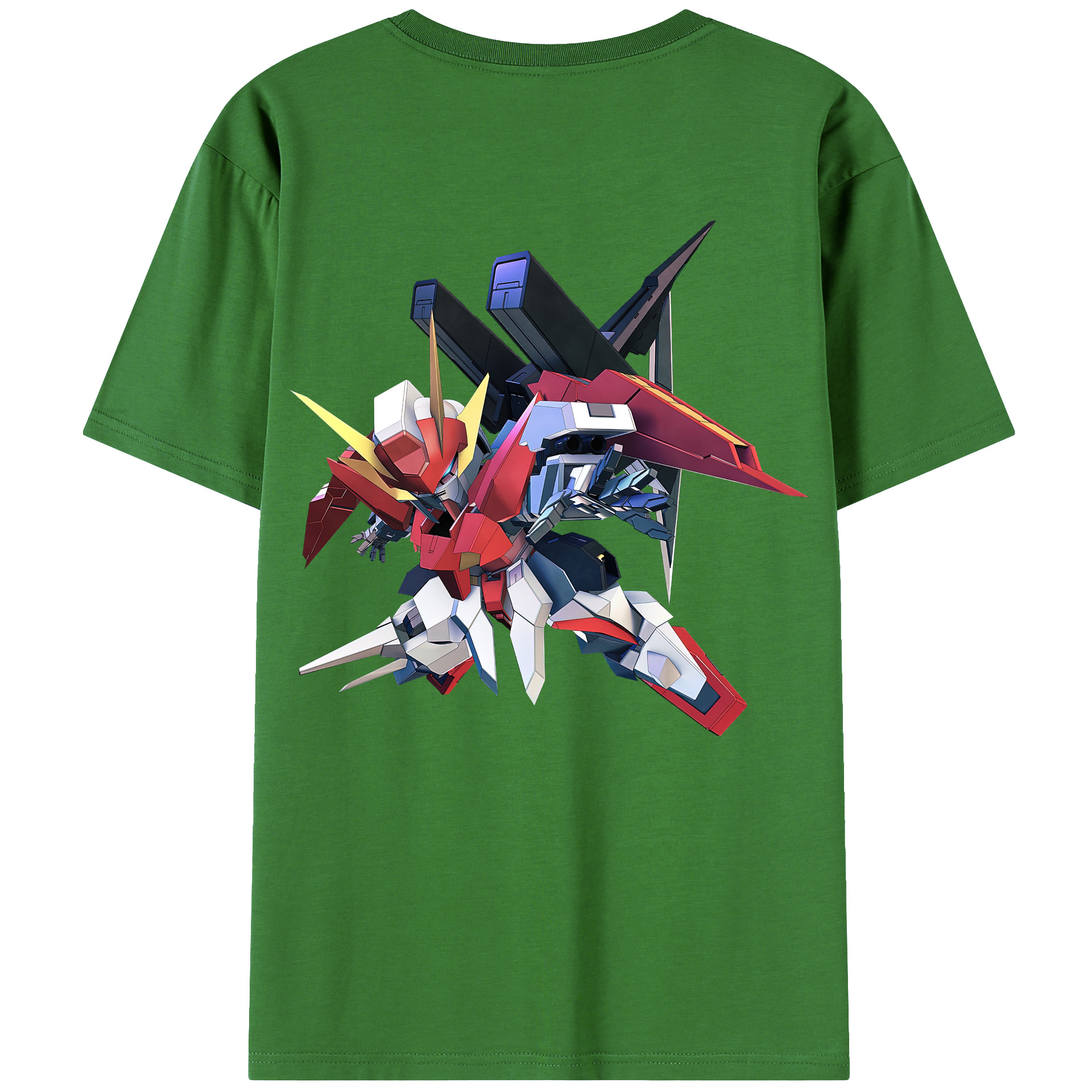 （画像用） 機動戦士ガンダム Mobile Suit Gundam レディース半袖Tシャツ(バックプリント)